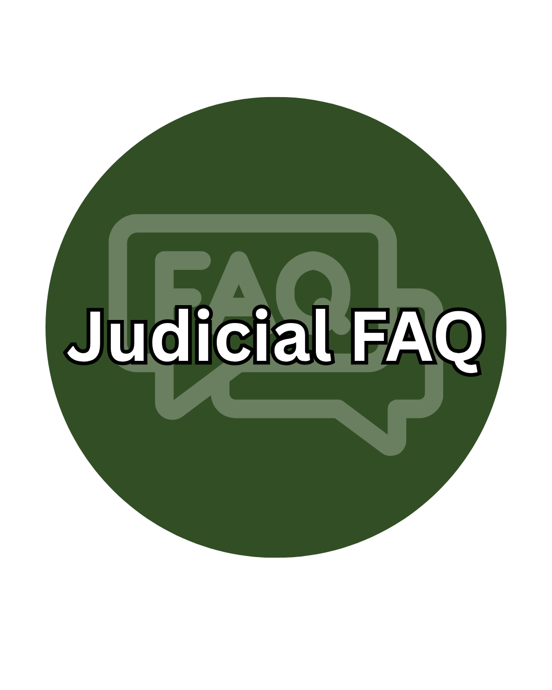 Judicial FAQ